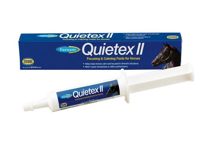 Quietex, Farnam, déstressant cheval, Le Paturon
