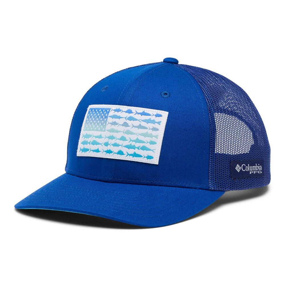 Columbia PFG Adjustable Velcro Fishing Hat, Salmon