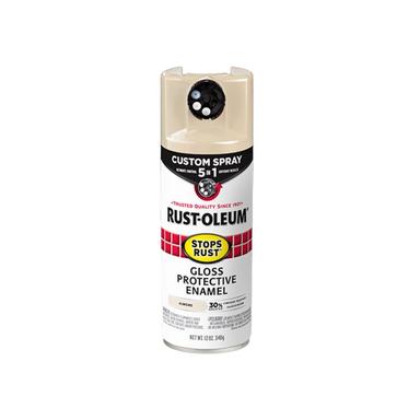 Rust-Oleum® Stops Rust® Protective Enamel with Custom Spray 5-in-1, Almond - 376900