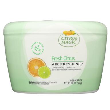 Citrus Magic Solid Air Freshener, Citrus Scent, 20 oz. Container