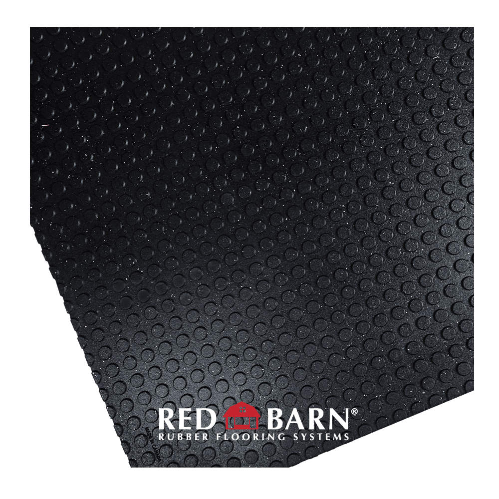 4x6 Rubber Horse Stall Mats 3/4 Inch - Straight Edge