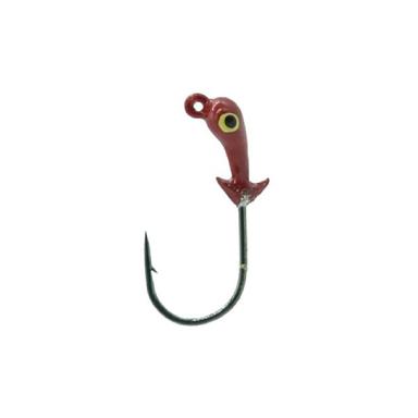 Mission Fishin 1/16 oz. Red Double Barbed Jighead, 3 Pack - #16603