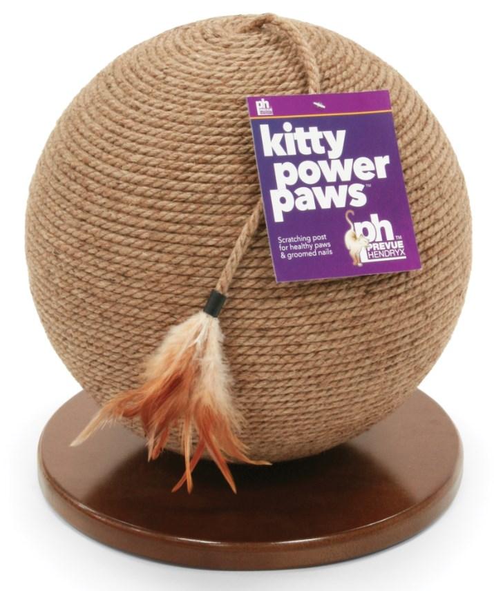Prevue Pet Kitty Power Paws Scratching Sphere with Tassel Toy - 7130