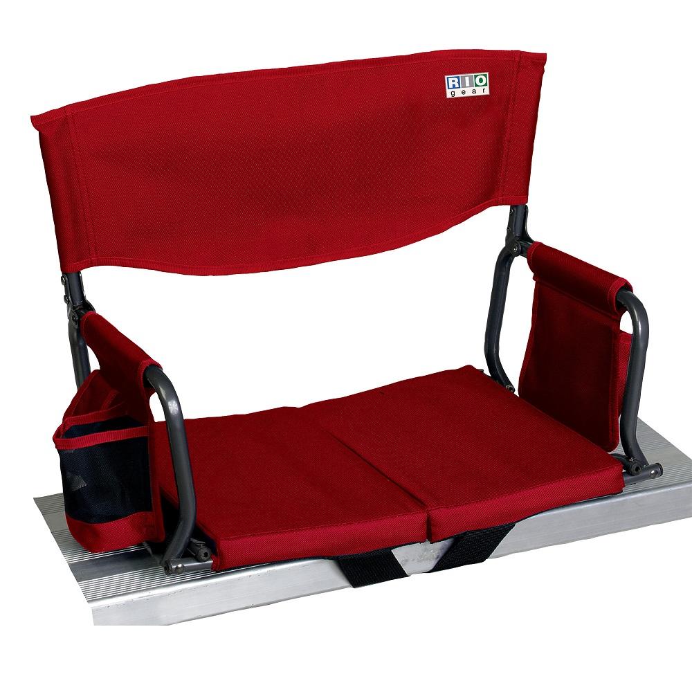 RIO Gear Bleacher Boss Compact Stadium Seat - Red 10118-1