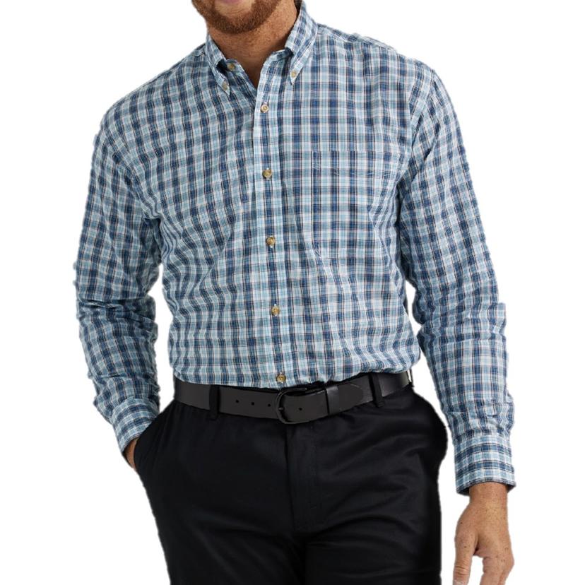 Wrangler Men\'s Riata Long , - Sleeve | King Rural Shirt, Button Assorted 4-pack 112337460